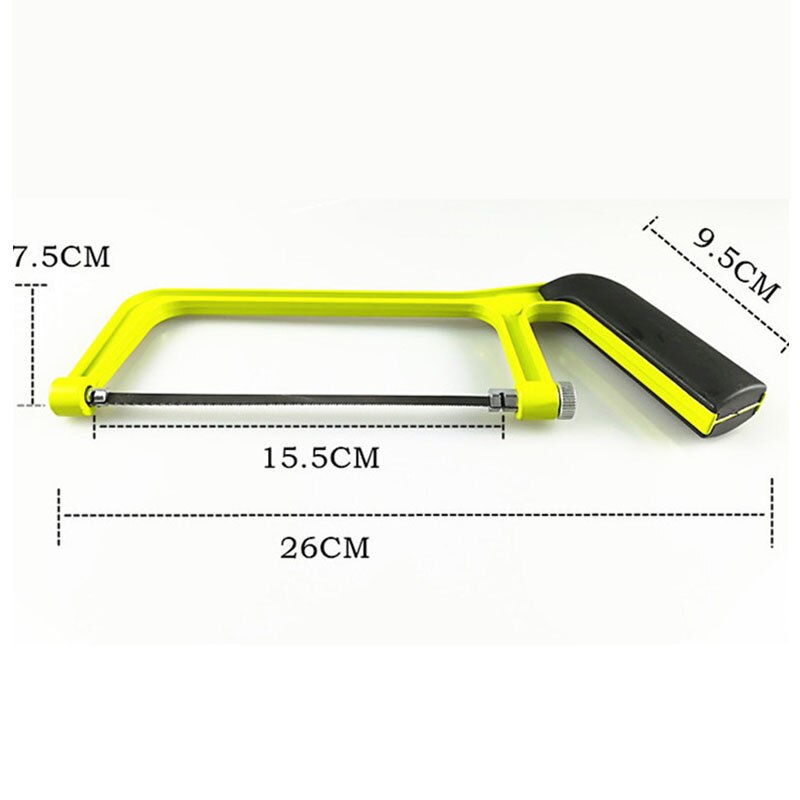 Multifunctional Mini Hacksaw Aluminum Alloy Metal Frame Cutting Plastic Products Wood Products