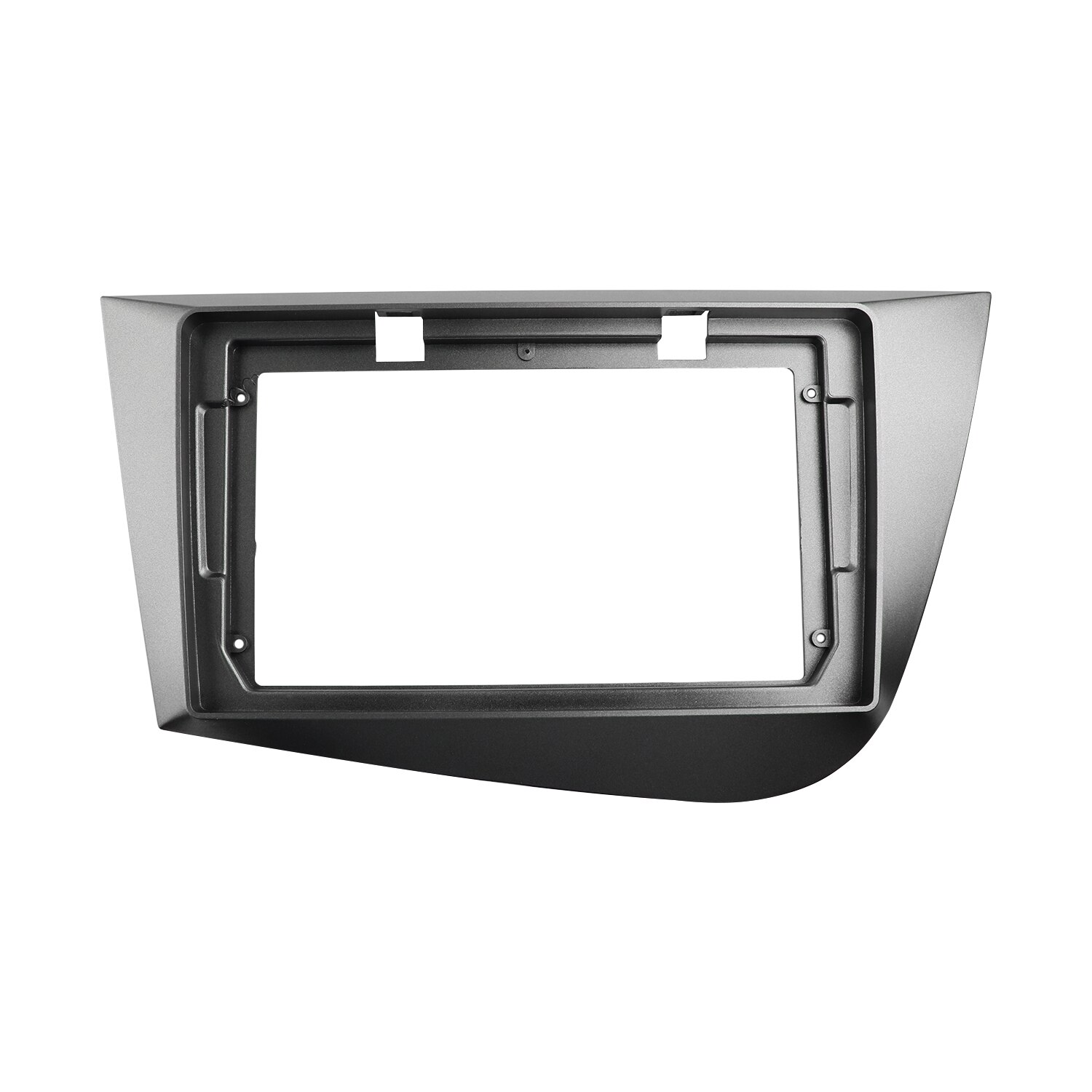 Marco de radio din doble para coche, unidad principal, Fascia, GPS, estéreo, kit de montaje de panel para Seat Leon 2005