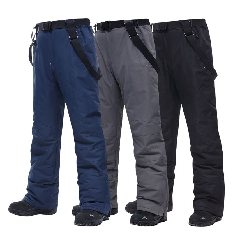 Skiën Broek Merken Warm Outdoor Sport Waterdichte Sneeuw Broek Bretels Winter Snowboard Broek-30 Temperatuur