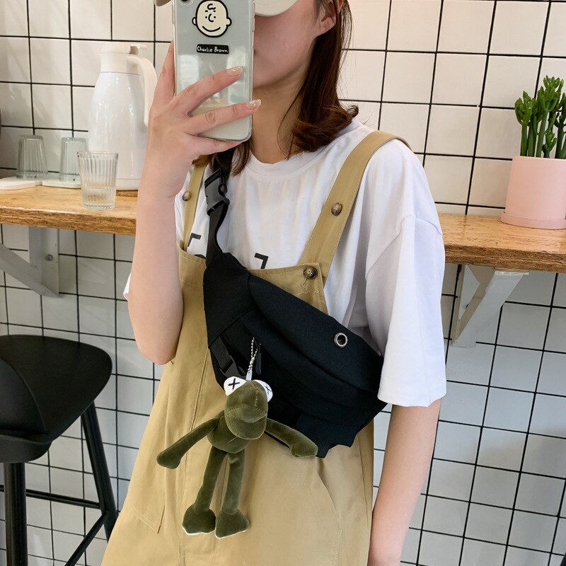 Borsttas ins super fire kleine tas casual schoudertas messenger bag japanse rugtas heuptas meisjestas