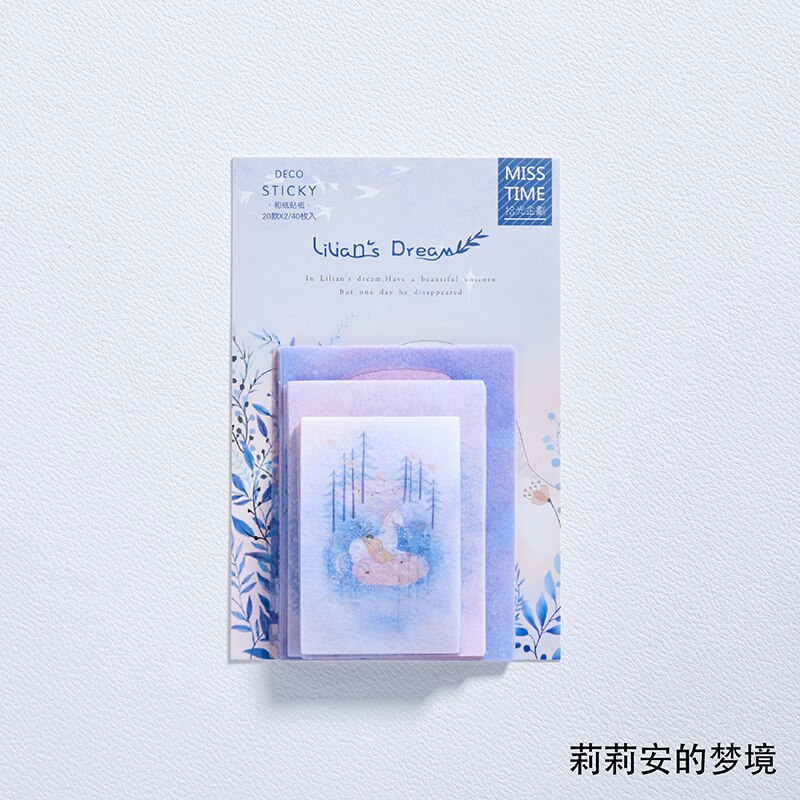 XINAHER 40 unids/bolsa universo Vintage de poesía gato washi pegatina de papel para decoración pegatinas DIY álbum de recortes diario etiqueta adhesiva: B