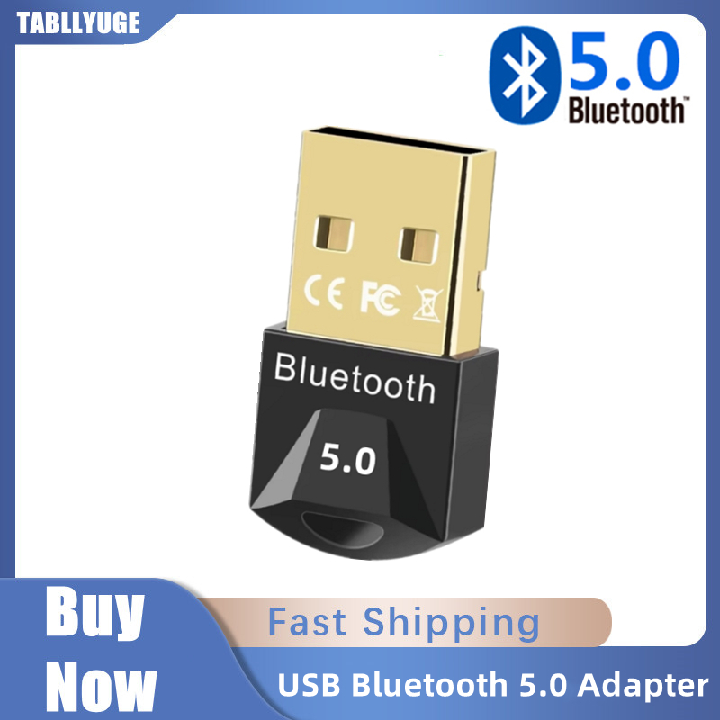 Adapter USB Bluetooth 5.0 Dongle Bezprzewodowy nadajnik-odbiornik Bluetooth do komputera PC Laptop Komputer stacjonarny Stereofoniczna klawiatura muzyczna