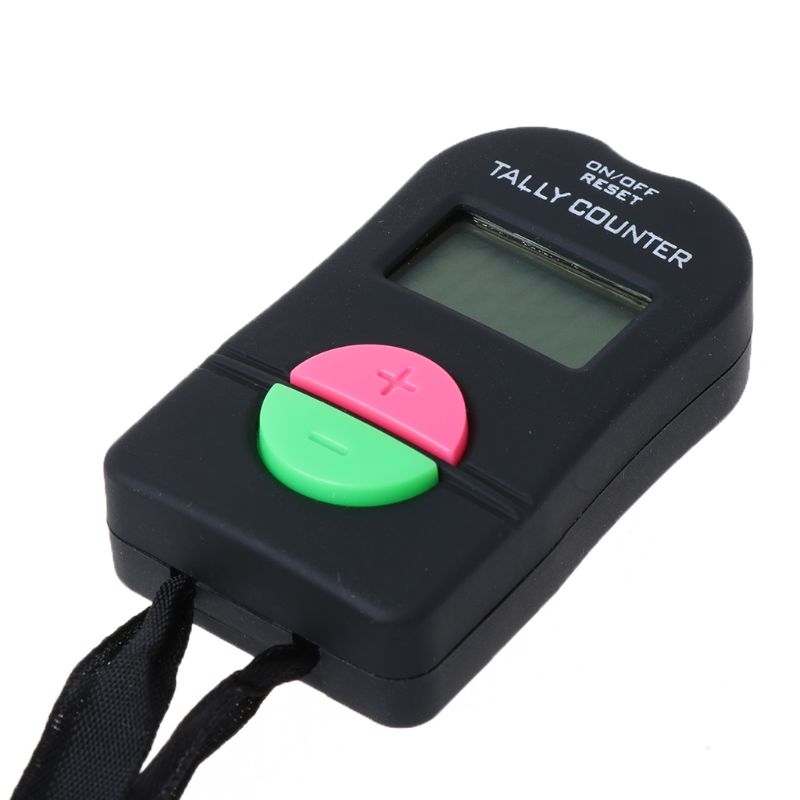 Electronic Counter Work Count Person Flow Point Device Manual Chanting Display Button Can Add and Subtract Counter