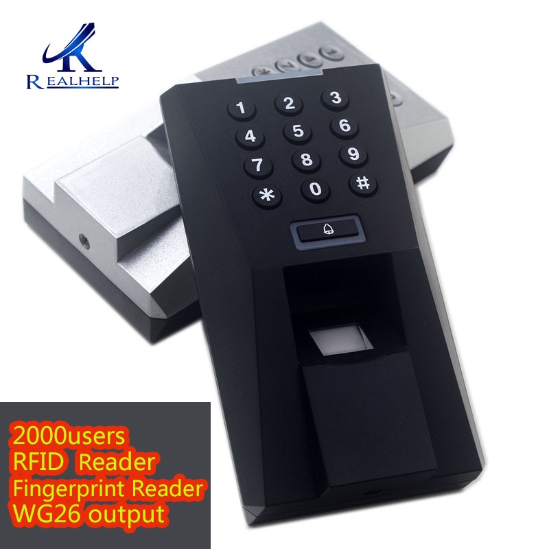 2000 brugere fingeraftrykslæser til adgangskontrol rfid-læser biometrisk fremmøde system døradgangssystem fremmøde maskine