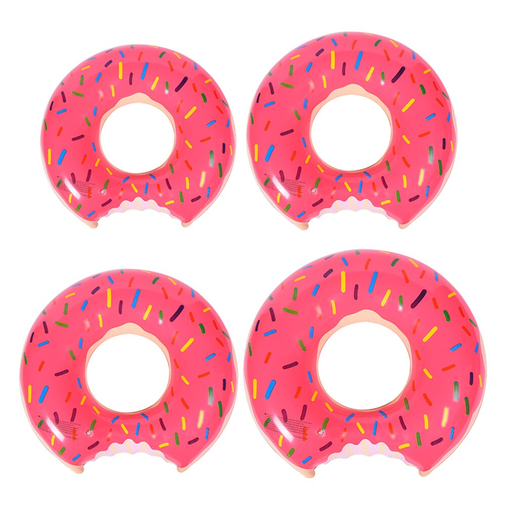 Donut inflable para niños y adultos, flotador seguro para piscina, actividades al aire libre, , ecológico, Círculo de natación