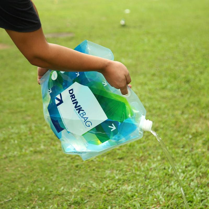 Bolsa de água potável dobrável 10l, bolsa dobrável para beber água, recipiente para transporte ao ar livre, acampamento, caminhadas, piquenique, churrasco