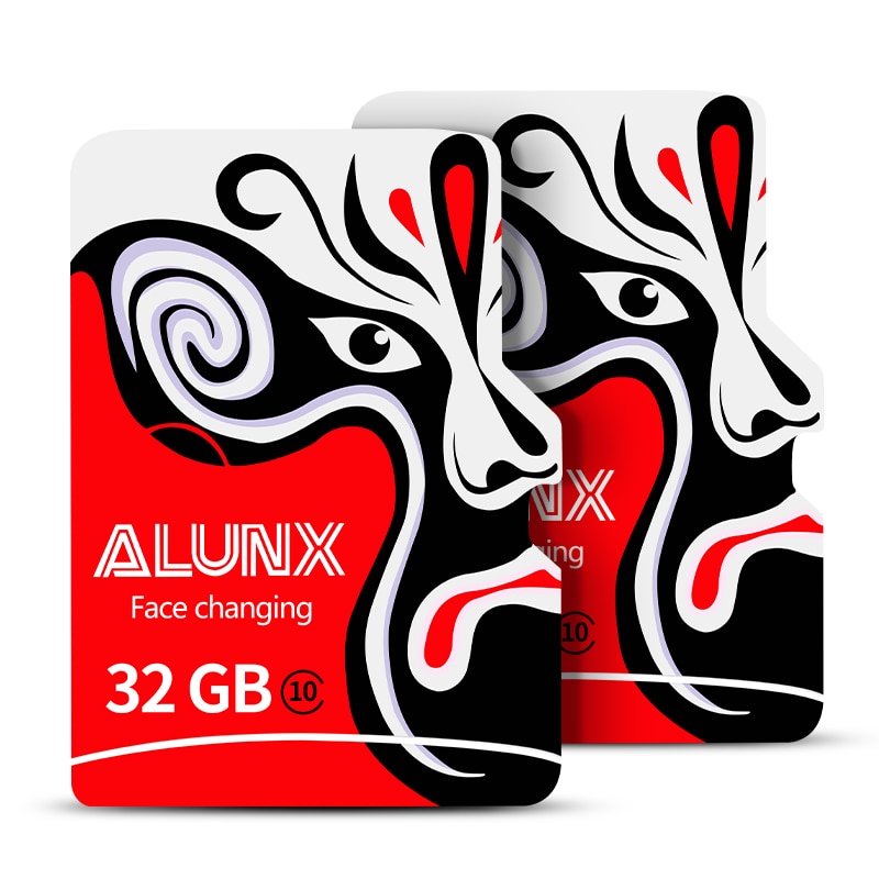 ALUNX micro sd 128gb karta pamięci 32GB 64GB 256GB SDXC SDHC 80M klasy 10-U1 U3 V10 4K Microsd Flash karta TF prezent adapter