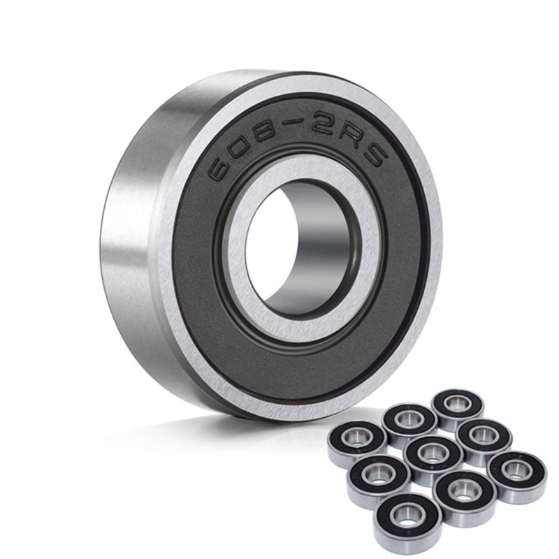 608 6200 6201 6202 6203 6204 6205 6206 6207 6208 RS 2RS di Skateboard Doppia Schermatura Cuscinetti A Sfera Piccolo Cuscinetto Parti di Ricambio