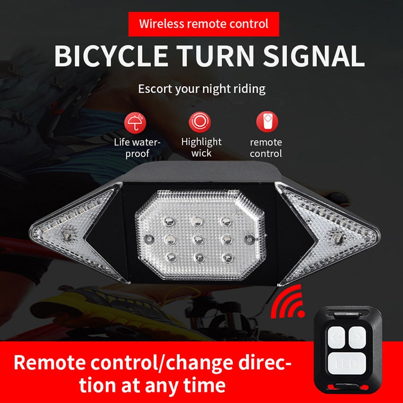 Vélo Rechargeable clignotant LED vélo feu arrière USB câbles vélo feu arrière 3 Options de clignotant vélo rétro-éclairage ensembles