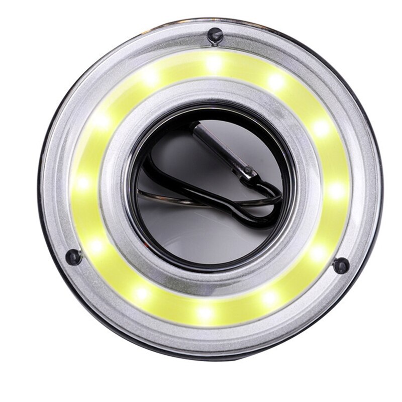 Golf Hole Lights Glow Golf Hole LED Glowing Golf Hole Lights Luminous Golf Hole LED For Night Golf Play: Light Grey