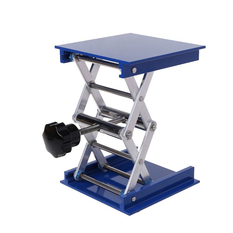 4 " x4 " aluminium router løftebord træbearbejdning gravering lab løftestativ rack lift platform