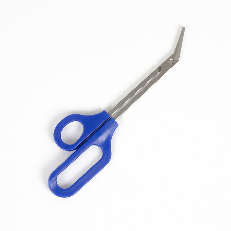 ZK30 20cm Long Reach Easy Grip Toe Nail Toenail Scissor Trimmer for disabled Cutter Clipper Manicure Pedicure Trim Chiropody