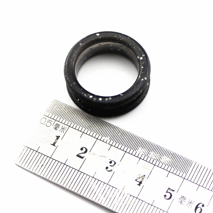 5 Stuks Silica Gel Haarschaar Ringen - Barber Dunscharen Inzet - 6 Inch Handvat