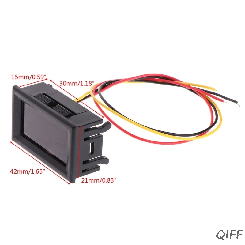 Tacómetro LED 2 en 1, medidor Digital de RPM, voltímetro para Mar28 de velocidad de rotación de Motor automático