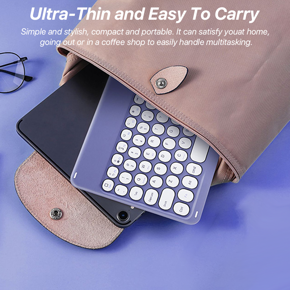 Bluetooth-näppäimistö tabletille, puhelimelle, kannettavan tietokoneen lisävarusteet ipadille, näppäimistö ja hiiri, langaton näppäimistö ios:lle, androidille, windowsille