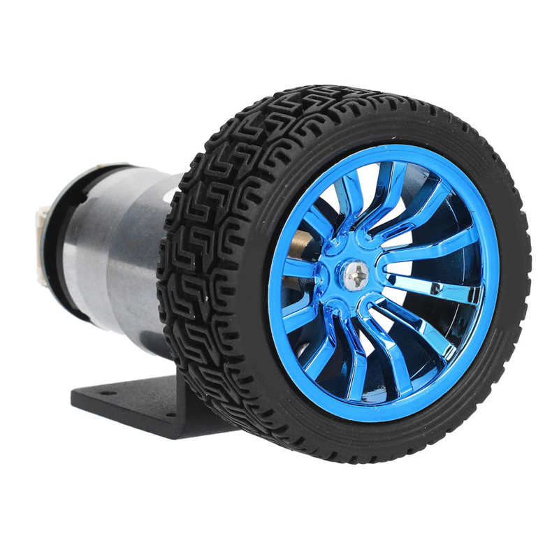 Motor codificador DC, motores de engranajes DC12V para coche inteligente, bricolaje