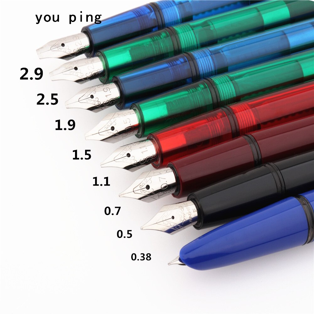 de lujo Jinhao 51A Retro finanzas pluma estilográfica de oficina nuevos útiles escolares para estudiantes papelería bolígrafos de tinta