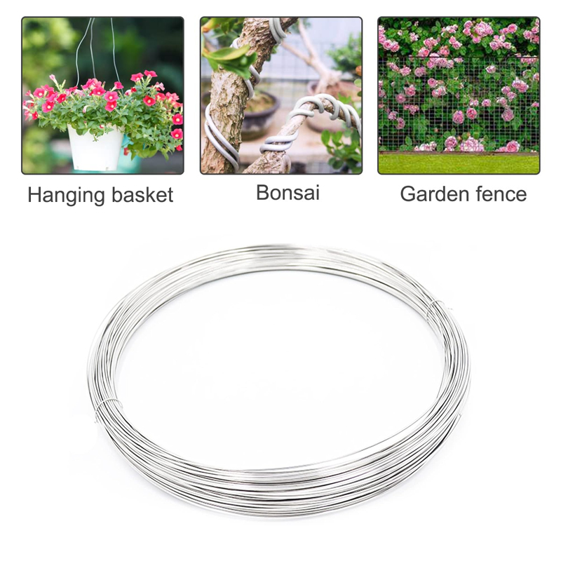 Alambre duro de acero inoxidable de 1m-100m/alambre suave diámetro de amarre de un solo hebra 0,02/0,3/0,4/0,5/0,6/0,8/1-3mm alambre inoxidable