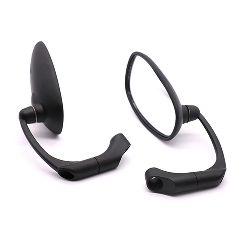 Achteruitkijkspiegels, paar 8mm 10mm universele motor scooter motorfiets achteruitkijkspiegel achteruitkijkspiegels zijspiegels, met ultra heldere spiegel, geschikt voor motor(zwart