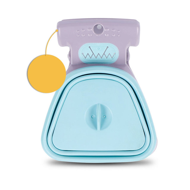 Poop Clip Dog Poop Picker Foldable Pet Poop Clip For Outdoor Use Pet Poop Storage Box Dog Sanitary Accessories With Garbage Bag