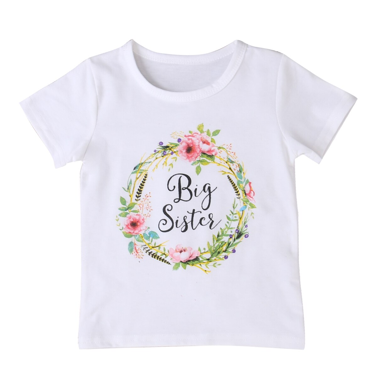 Ropa para bebé, niña, hermana pequeña, hermana mayor, simbólicas hermanas, mono ropa para bebés, ropa para hermana, camiseta, ropa de lujo: Big Sis 2 to 3 Y