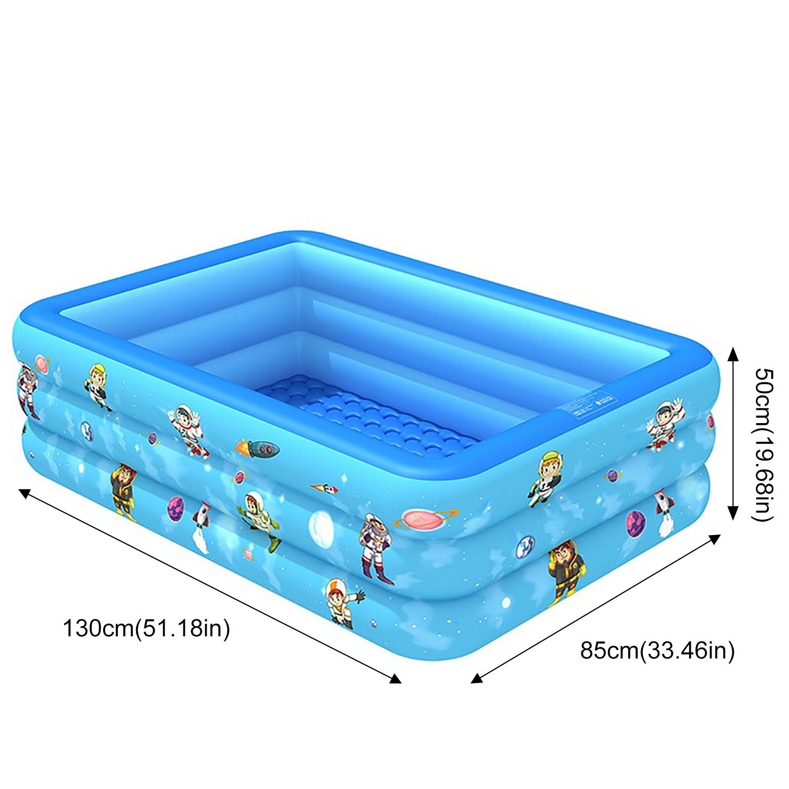 120cm 3 schichten freundlicher Aufblasbare Schwimmbad bat Wanne Baby Kind Hause Ich bin Freien Große Schwimmen Schwimmbad Aufblasbare Quadrat Schwimmbad