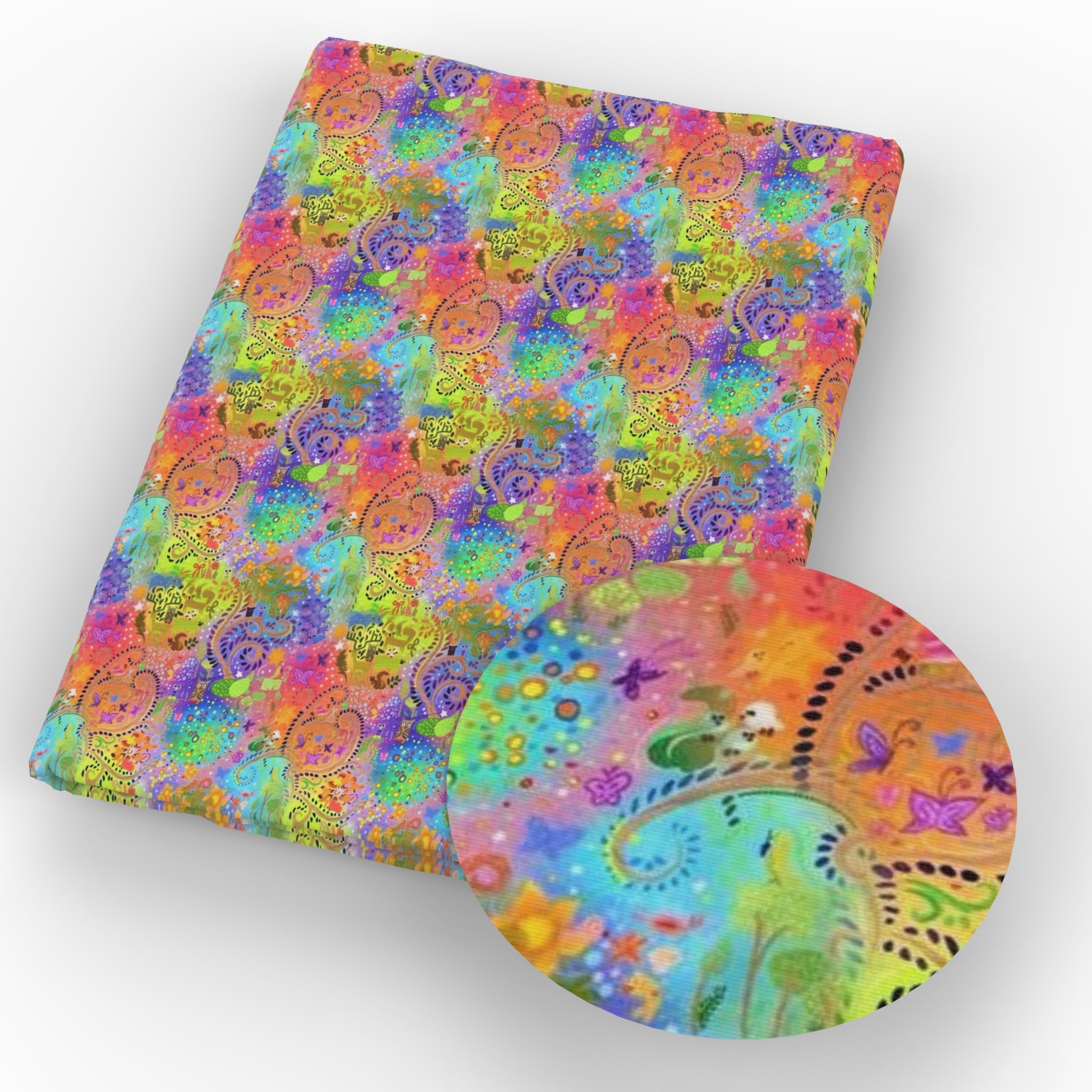 50*145cm Fish Polyester Cotton Fabric Printed Cloth for Patchwork Quilting Baby Bedding Sewing Cloth DIY Mate,c4623: 1070260001