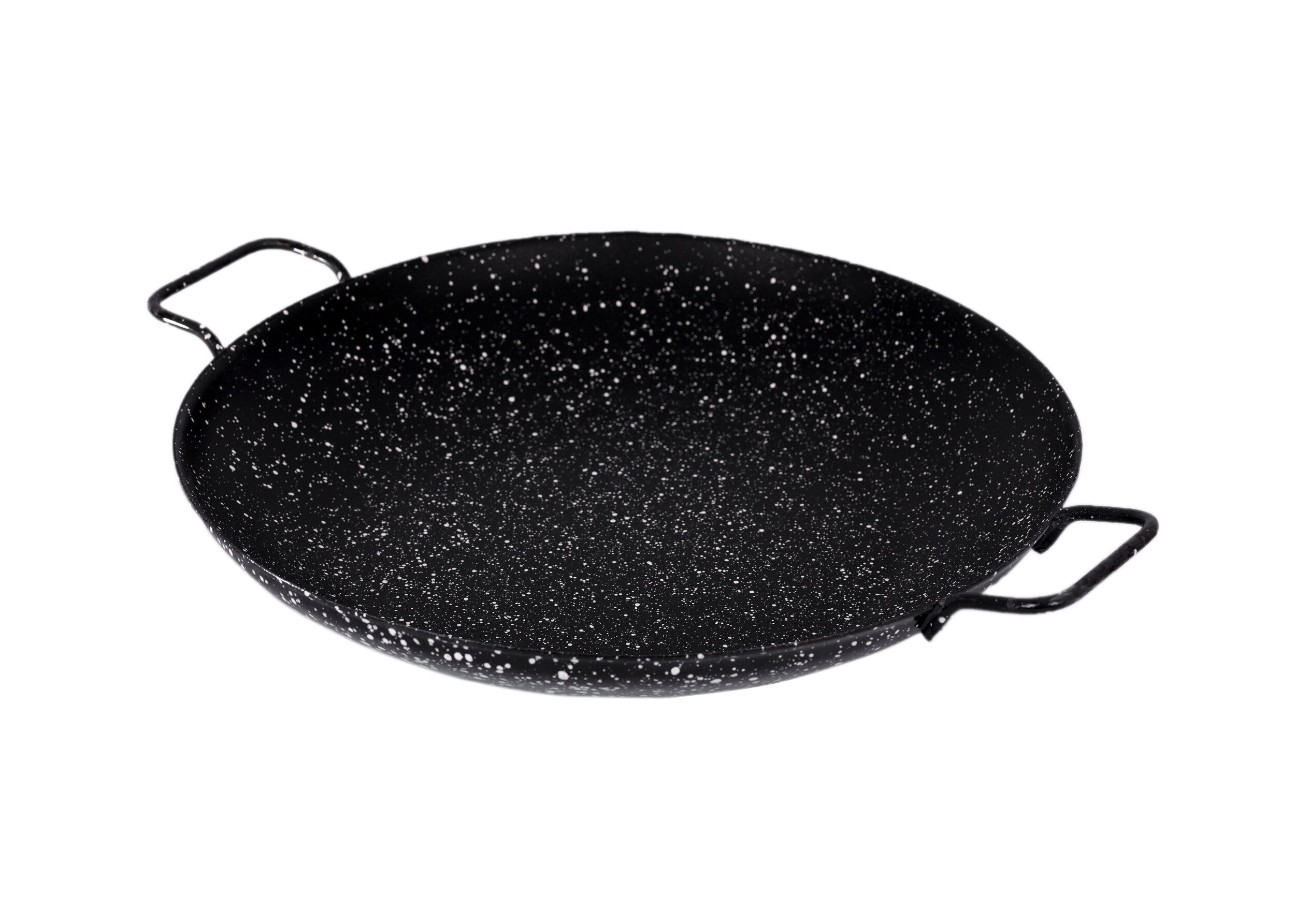 30cm Cast Iron Steak Pan BBQ Roasting Meat Roaster Round Uncoated Cooking Pot Pizza Pancake Griddles Flate Bottom