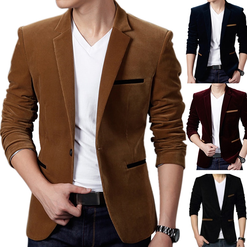 Blazer Sacks Jackets for Men Blazers Suit Men Clothing Jackets Slim Coats SCI88