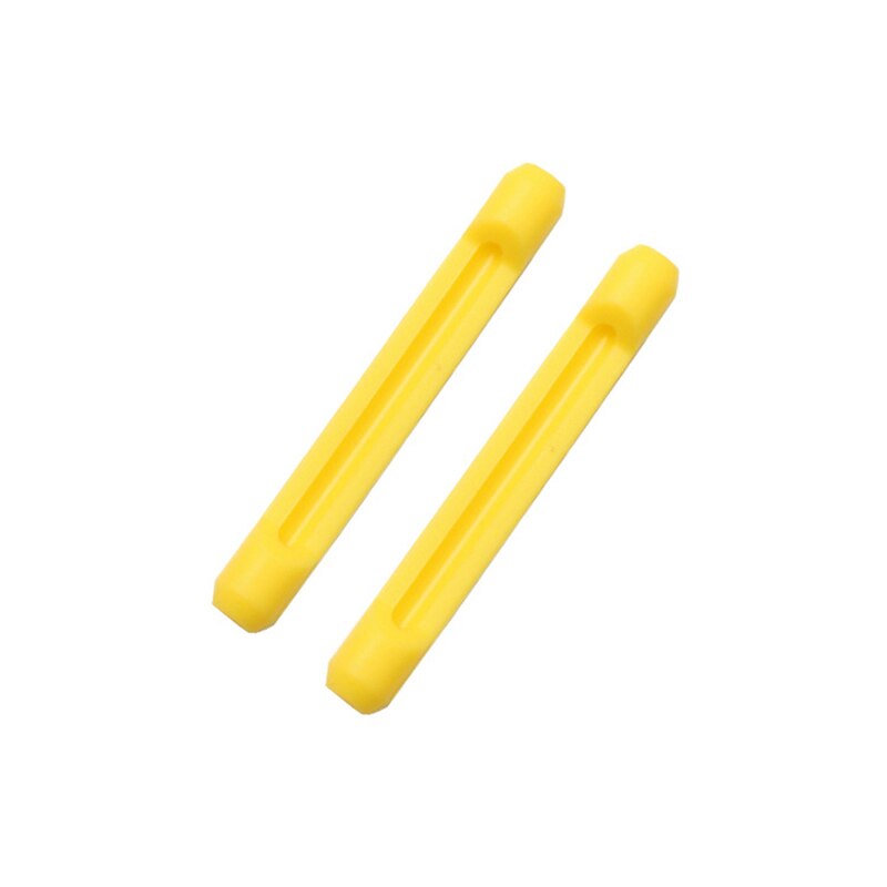 Occhiali trasparenti antiscivolo in Silicone gancio per l'orecchio supporto per punte del tempio accessori per occhiali occhiali occhiali da sole fissi coprigambe: YELLOW