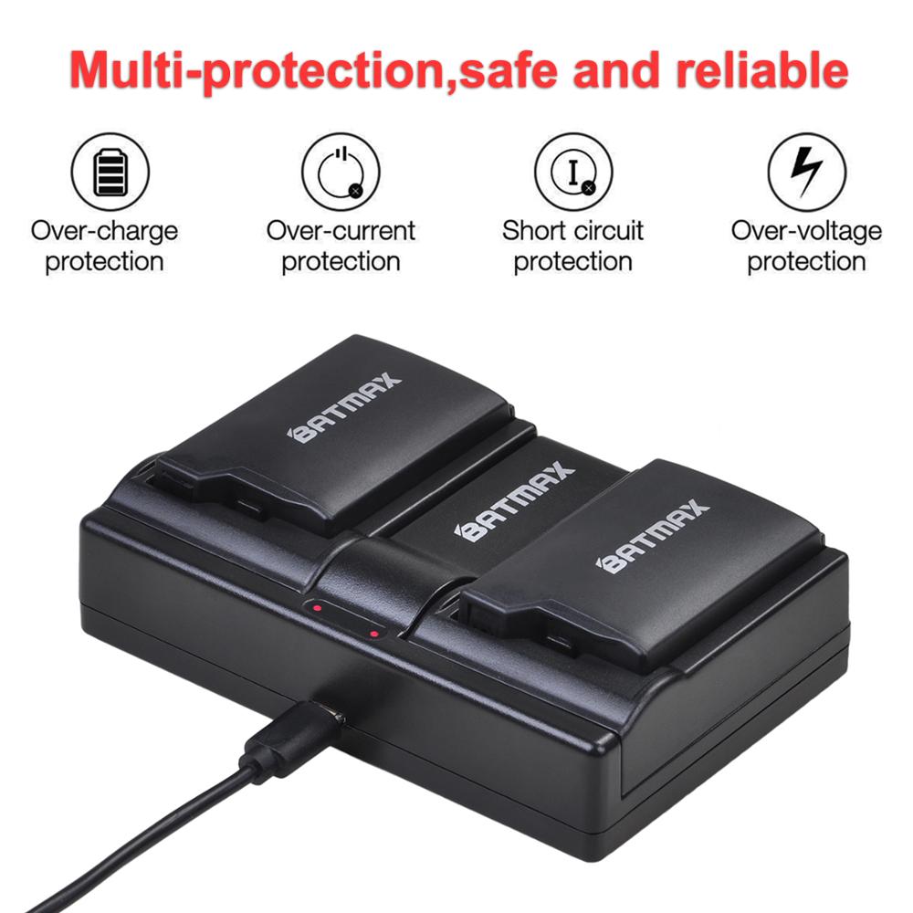 Batmax – batterie PSP 3600 1000 mAh + double chargeur USB pour Console Sony PSP1000 1001,1002,1003,1004,1005,1006
