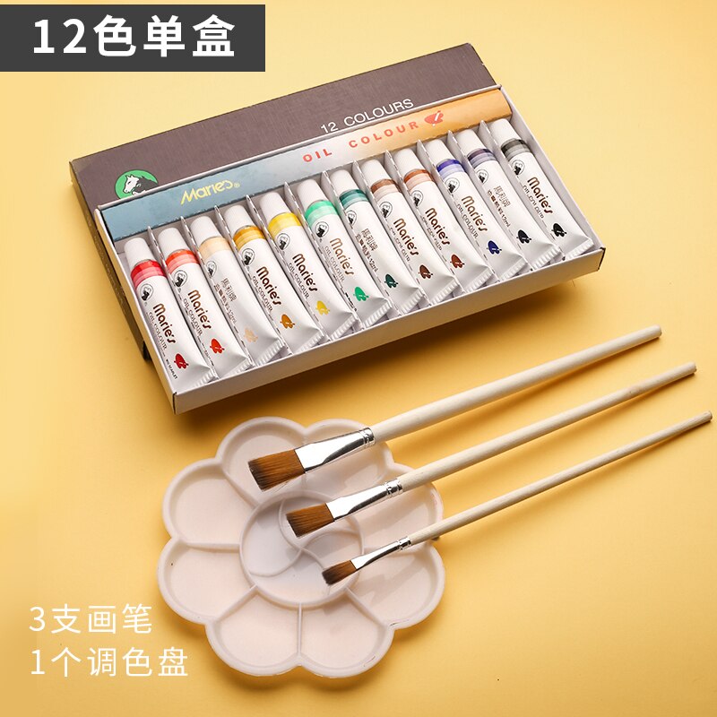 Olieverf Schilderij Gereedschap Beginners Volledige Set Van Materialen Levert Olie Verf Starter Set Studenten Speciale Schilderen: Section A