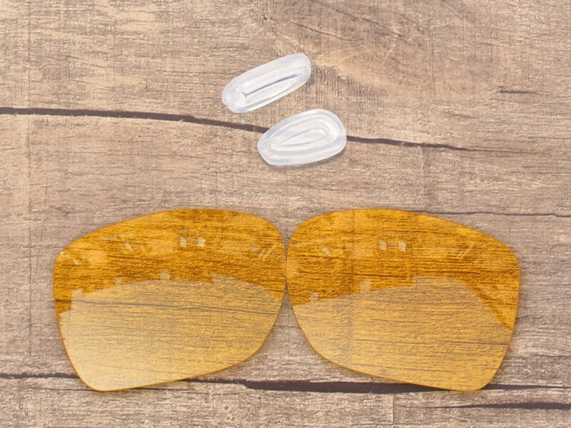 Vonxyz lentilles de rechange polarisées + choix de couleur | 20 +, choix de couleurs, tampons nasaux pour-cadre Oakley déviation OO4061: HD Yellow