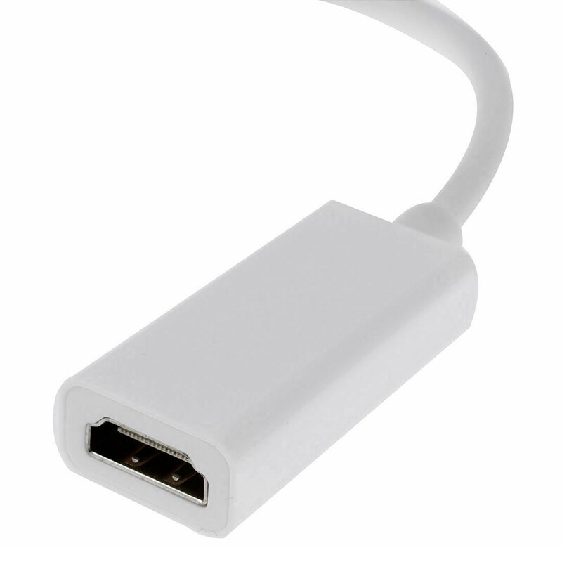 Mini Display Port Thunderbolt DP to HDMI Adapter Cable for Apple Pro Mac Air Notebook