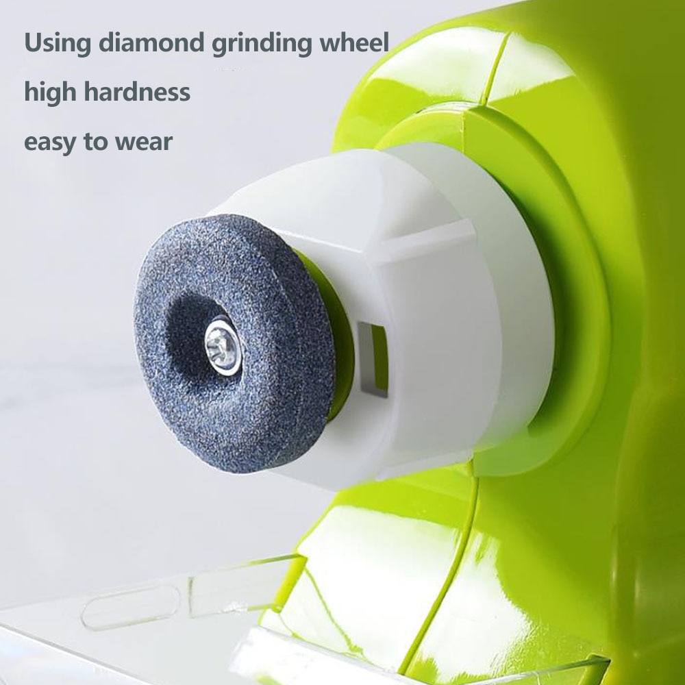 Knivsliper elektrisk hurtig knivsliper husholdning diamant keramisk sliper verktøy kjøkkenverktøy