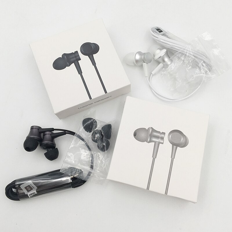 Original Xiaomi Headphones Bass Stereo In-Ear Headphones Piston Fresh Edition Headset with Microphone Suitable for Redmi Samsung