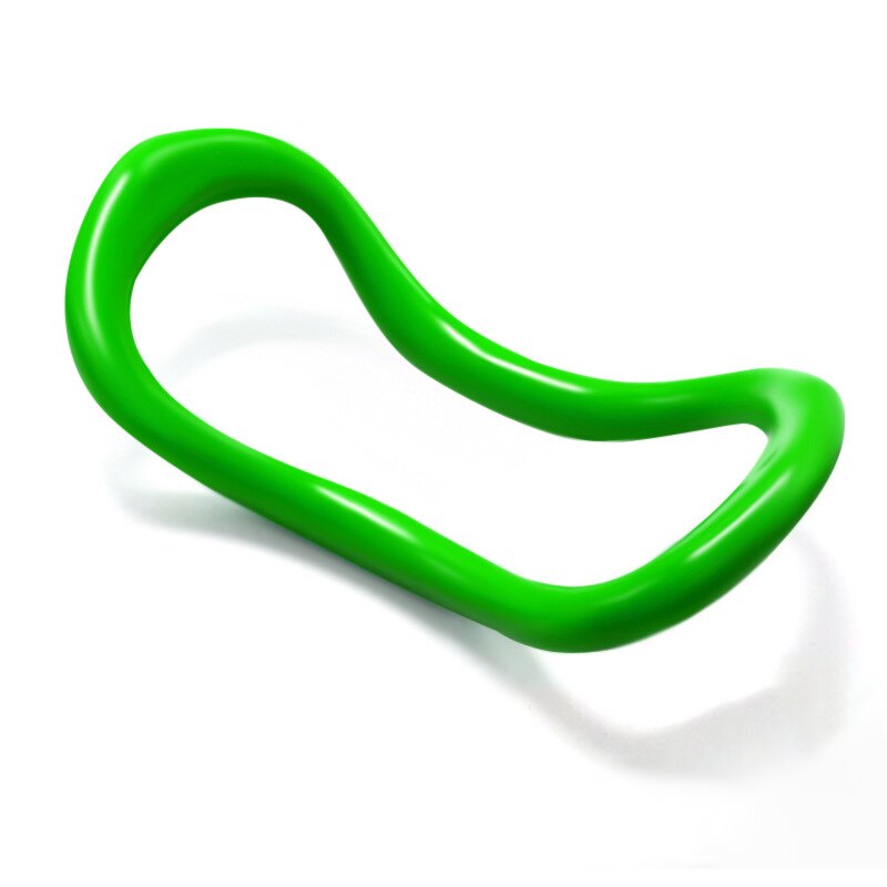 Anillo mágico de Yoga Para Pilates, rueda deportiva Para gimnasio, accesorios de Fitness, accesorios de entrenamiento Para espalda, herramientas, Utensilios: green