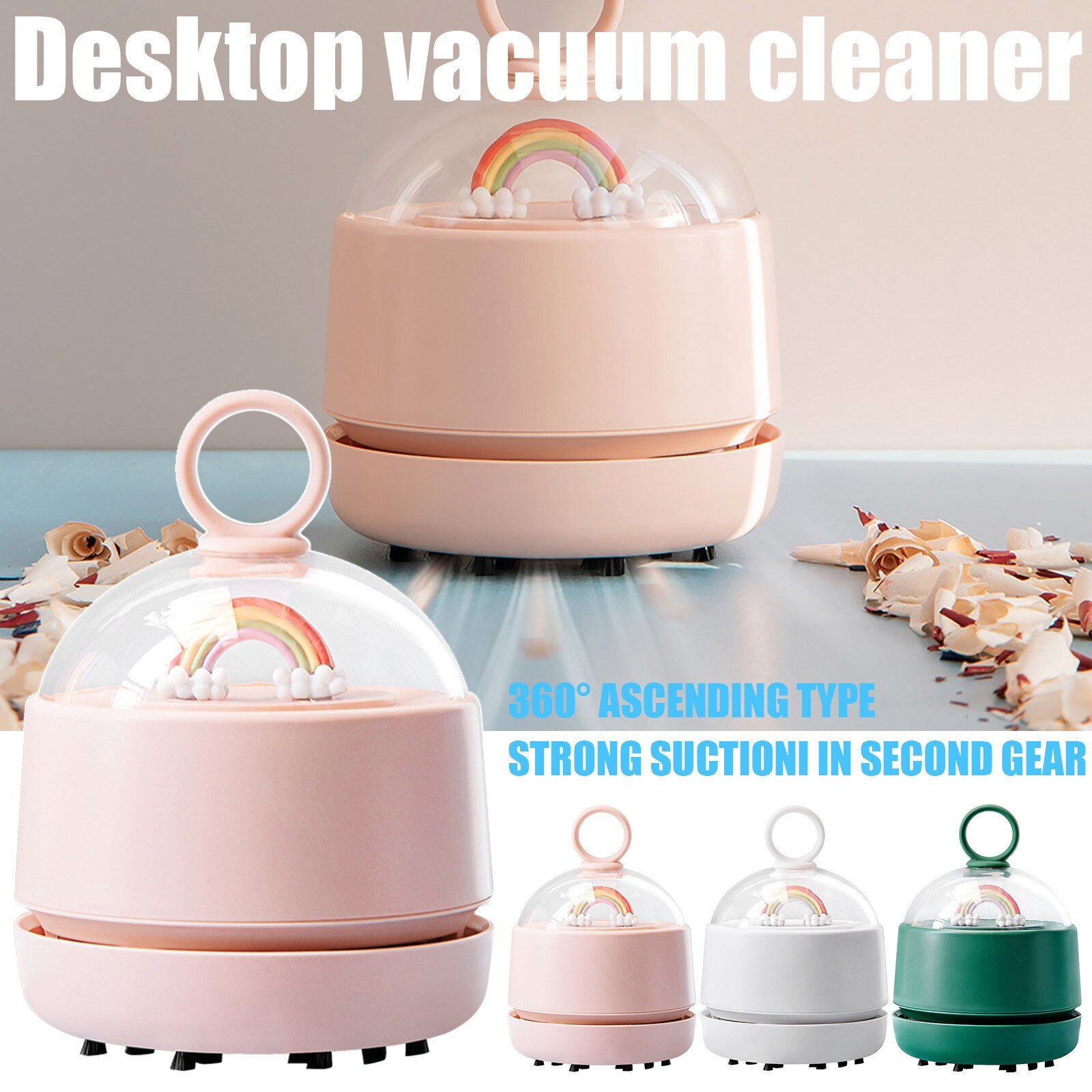 Mini Stofzuiger-Bureau Stof Veegmachine Desktop Schoner Desktop Confetti Cleaner Keyboard Cleaner Stofzuigers