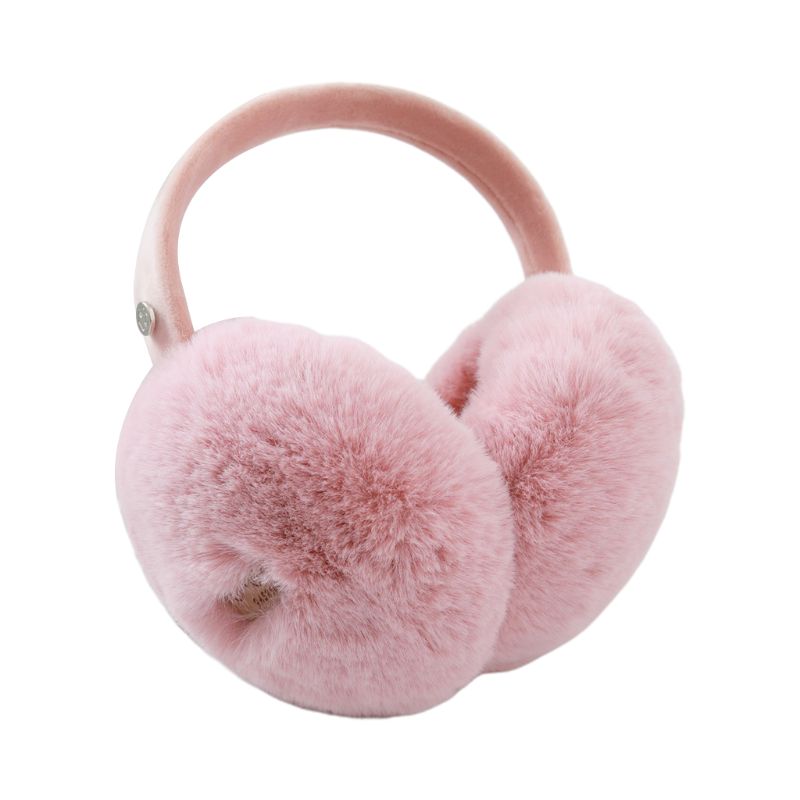 Orejeras cálidas Unisex con Bluetooth, auriculares de felpa inalámbricos, calentadores de orejas para música 85WB