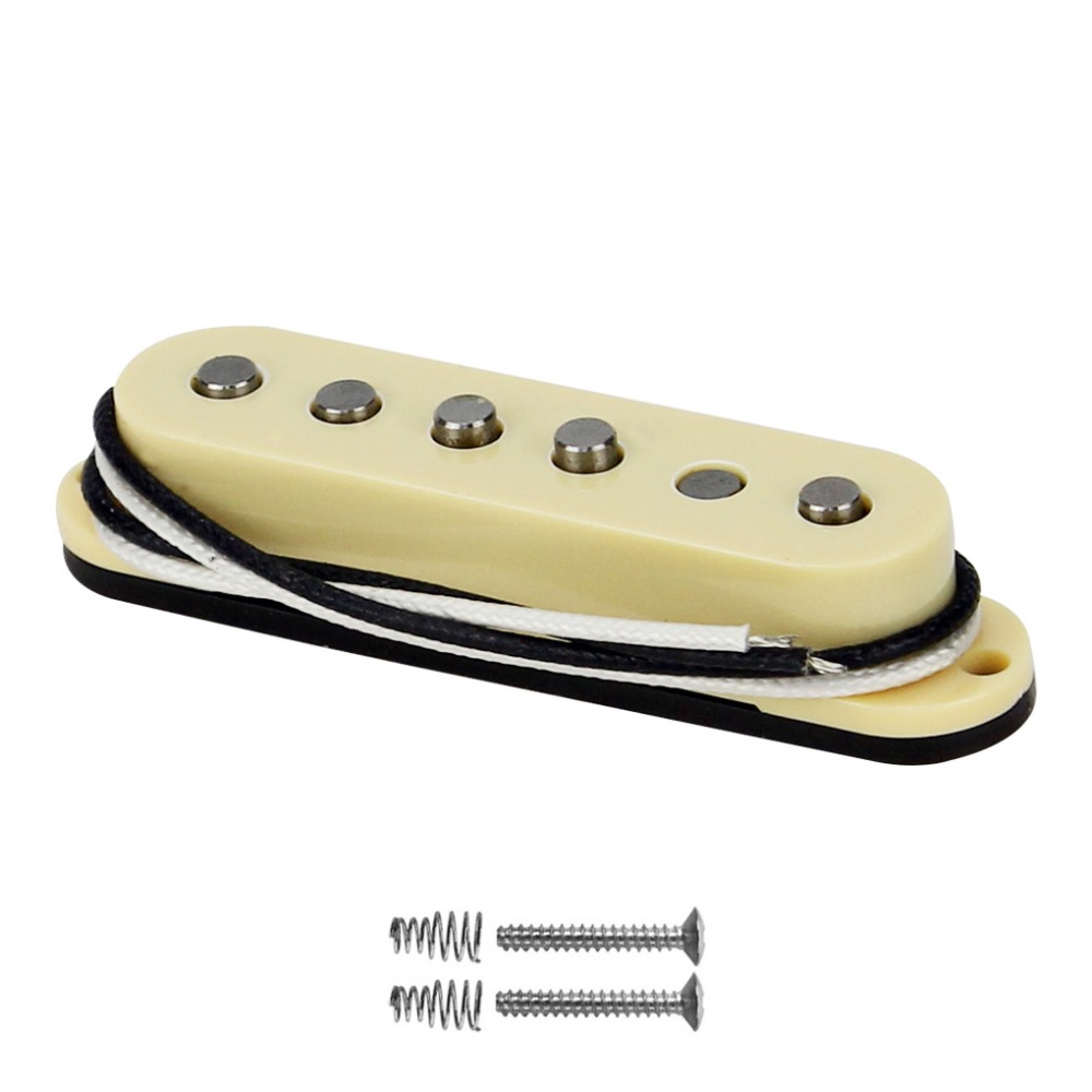 G.M. 62'z Alnico 5 Single Coil Pickup Set (Cream