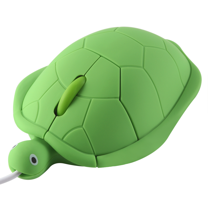 Groene Schildpad 2.4G Bedrade/Draadloze Muis Mute Knop 1600Dpi Auto Slaap Mini Office Muis Geschikt Voor Computers Laptops: WHITE