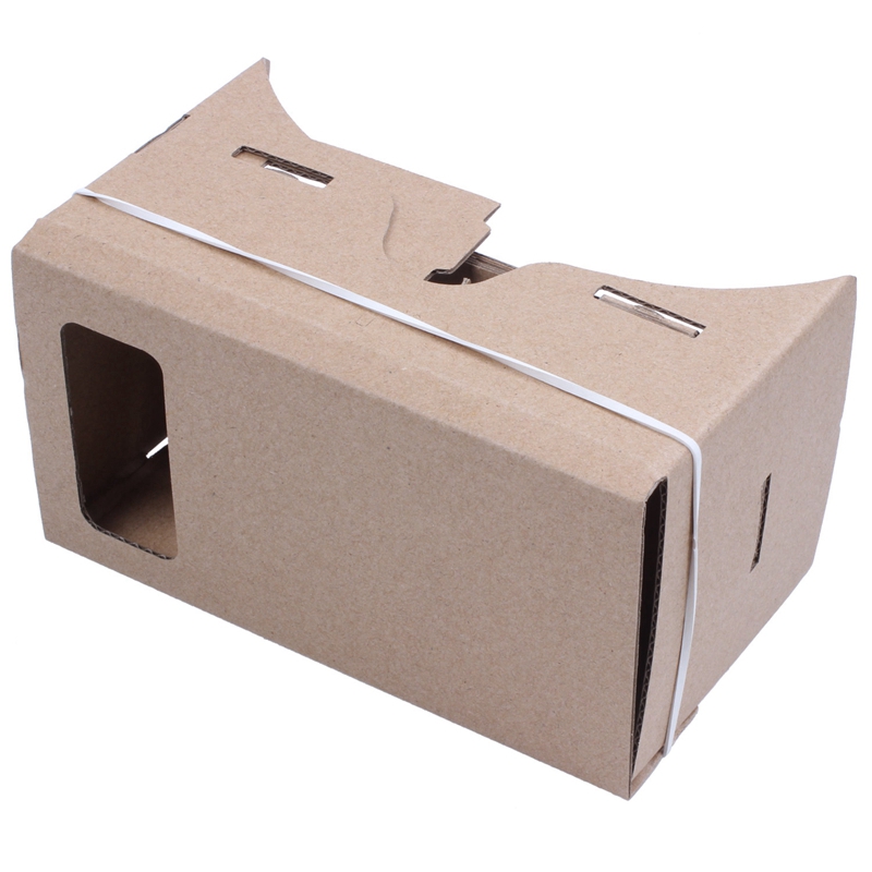 6 inch DIY 3D VR Virtual Reality Glasses Hardboard For Google Cardboard