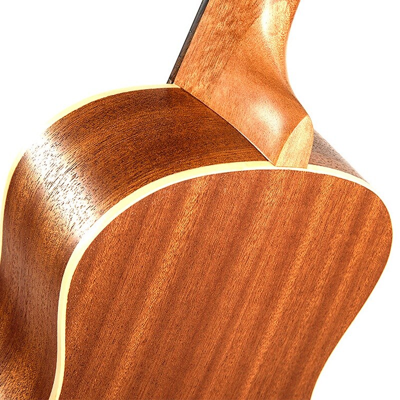 Tenor akustisk elektrisk ukulele 26 tommer guitar 4 strenge ukulele håndlavet træ guitarist mahogni