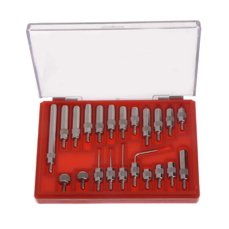 22Pcs Steel Dial Indicator Point Set 4-48 Thread Tip For Dial &amp; Test Indicators