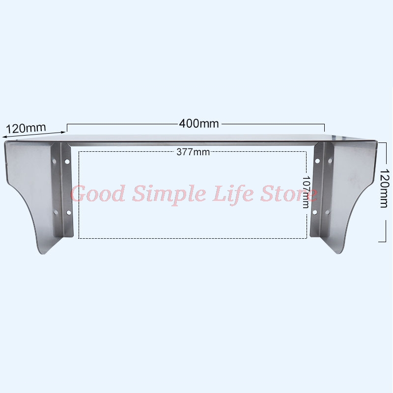 Stainless steel Protection Rain Waterproof metal Cover for Socket Door lock RFID Access Control Machine System Reader doorbell: Blue