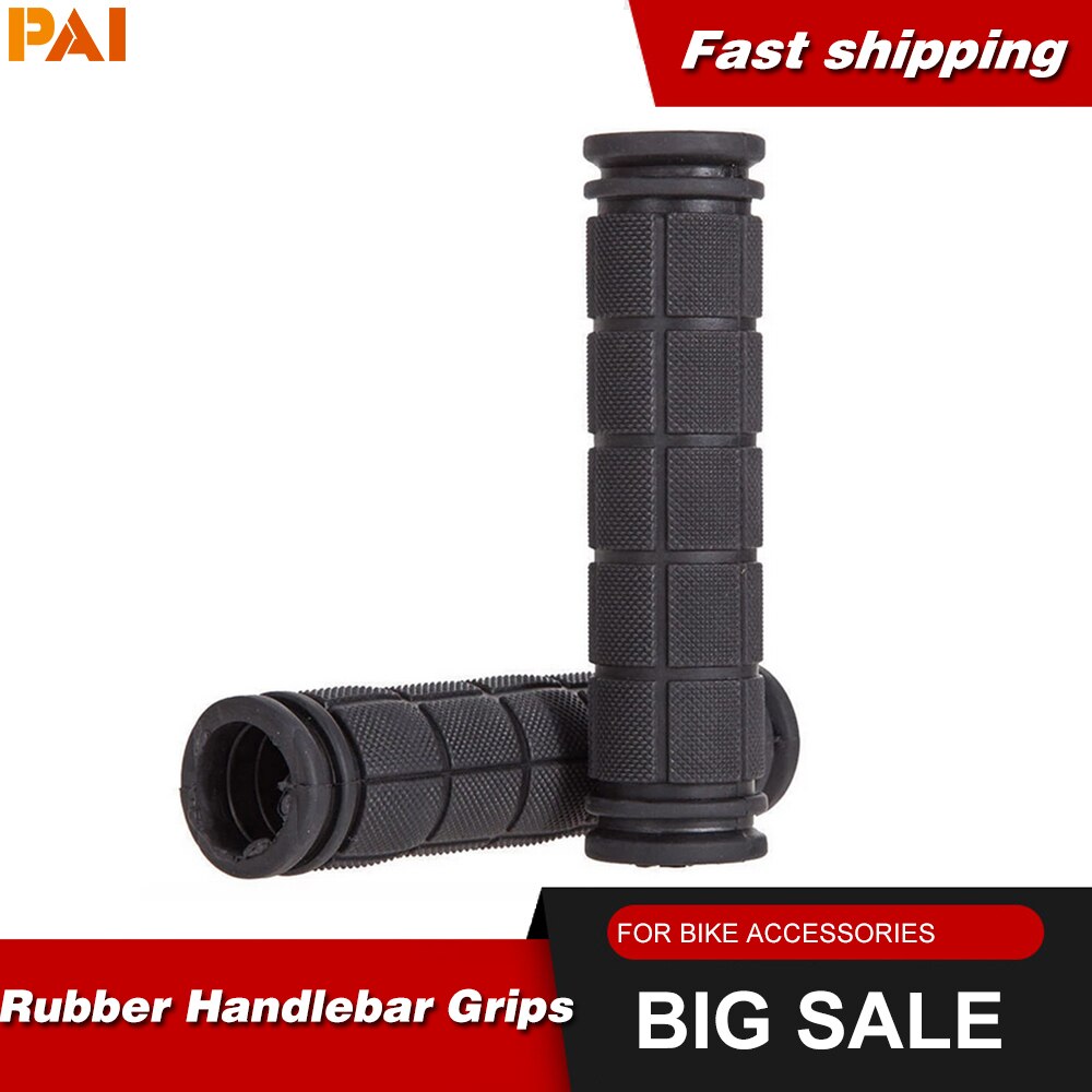 Zachte Rubber Fiets Grips Anti-Slip Fietsen Grips Mtb Road Mountainbike Handvatten Handvat Bar Grip Fiets Accessoires