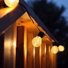 Ulkona nurmikkolamppu led-lamppu merkkijono valot  ac 220v puutarhasisustus 10/20 lamppua keiju merkkijono kuisti takapiha joulu häävalot