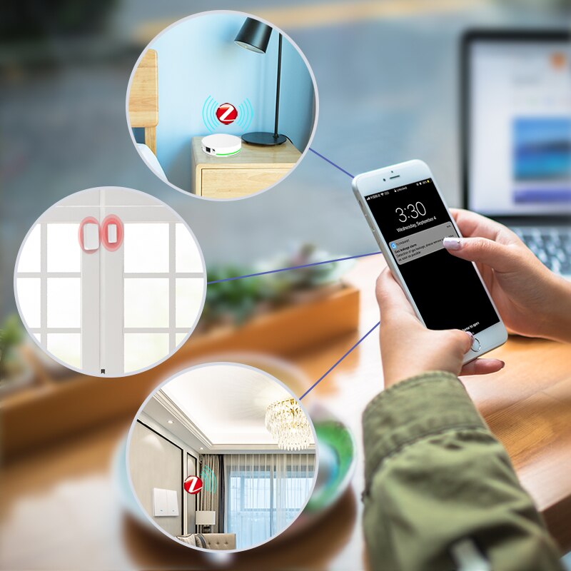 Tuya zigbee 3.0 smart gateway hub wifi smart home bridge smart life app trådløs fjernbetjening fungerer med alexa google hjem