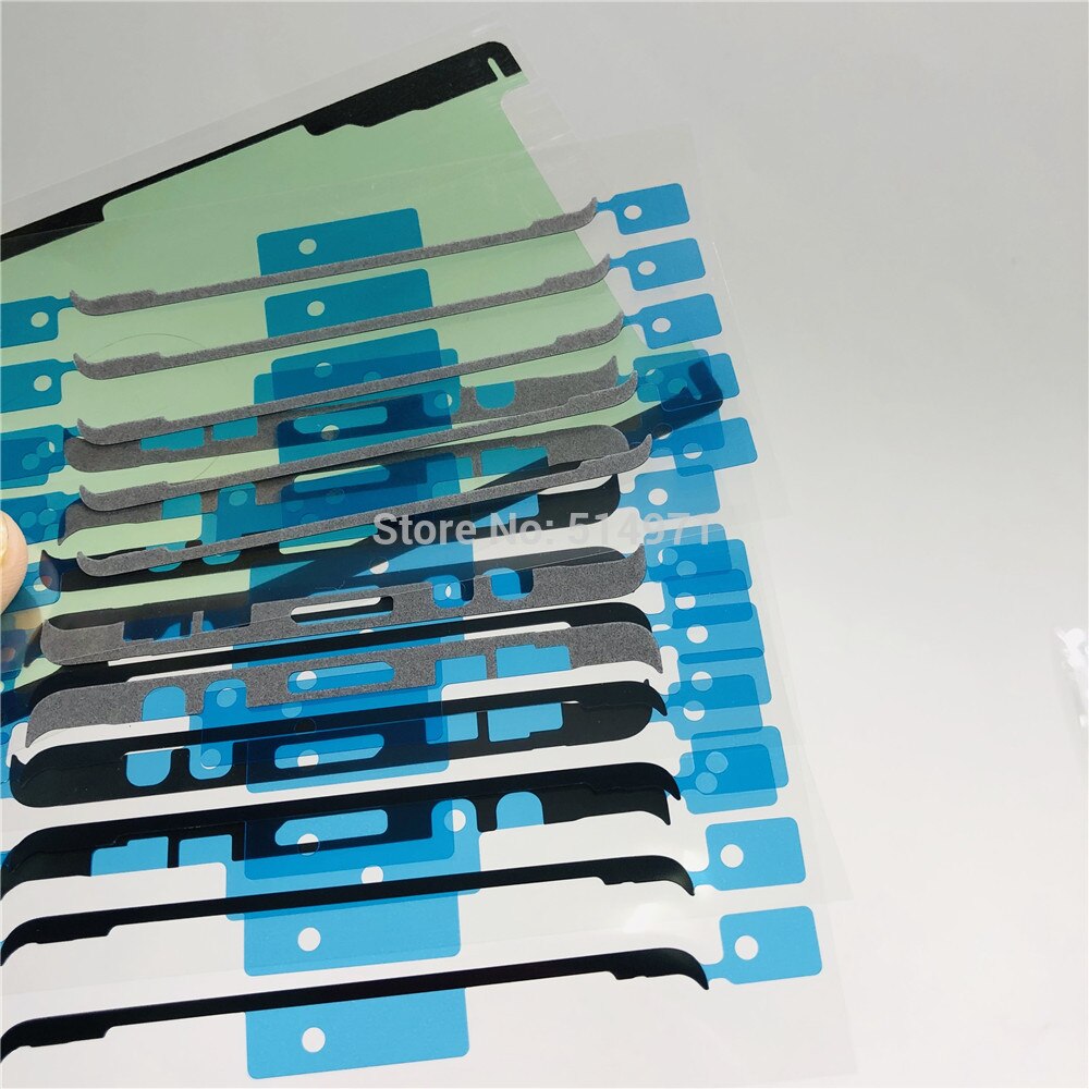 10 sztuk obudowa przednia rama Bezel klej wodoodporny klej naklejki dla Samsung Gaxaxy uwaga 10 9 8 S20 S10 S9 S8 Plus naprawa część