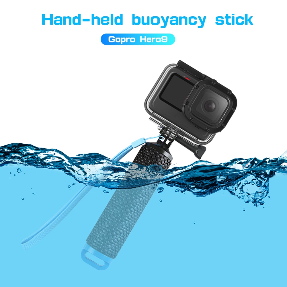 Waterdichte Floaty Hand Grip Voor Dji Osmo Action Gopro Hero 9 Antislip Bobber Floaty Handvat Pole Mount Actie Camera Accessoires